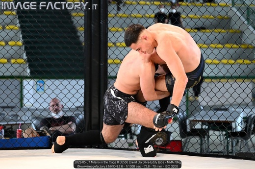 2022-05-07 Milano in the Cage 8 06550 David Da Silva-Eddy Biba - MMA 70kg